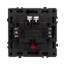 Механизм выключателя двухклавишный непроходной SWT-NOBE-MK02-SFPL-GR 230V, 10A, Серый, 1 пост