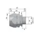 Муфта мет.рукав в изоляции в оплетке-коробка DN 12, IP66, М16х1,5