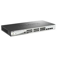 Коммутатор управляемый L2 24 порта 10/100/1000 МБ/с 4хSFP