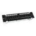 Панель коммутационная СегментЛАН Cat5e настенная, 12 портов, UTP, RJ45, черная