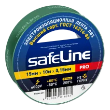 Изолента Safeline 15/10 зеленый