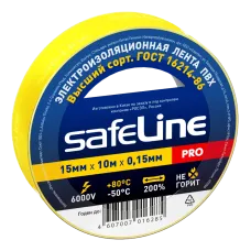 Изолента Safeline 15/10 желтый