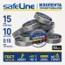 Изолента Safeline 15/10 серо-стальной