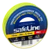 Изолента ПВХ желто-зеленая 15мм 20м Safeline