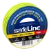 Изолента ПВХ желто-зеленая 19мм 20м Safeline