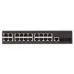 Управляемый (L2+) коммутатор Gigabit Ethernet на 26 портов.Порты 24 x GE (10/100/1000Base-T) + 2 x GE SFP (1000Base-X), Консольный порт Уровень управления L2 (Full managed) Поддержк