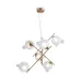 Светильник подвесной Flaty 6х40Вт G9 IP20 Freya FR5374PL-06BS