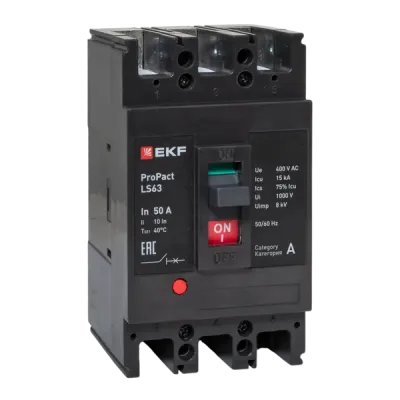 LS63 15кА 3P 50А ProPact EKF