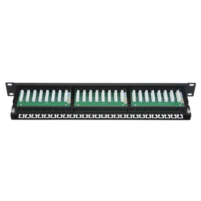 Панель коммутационная СегментЛАН Cat5e 1U, 48 портов, UTP, RJ45, черная