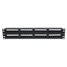Панель коммутационнная СегментЛАН Cat5e 2U, 48 портов, UTP, RJ45, черная