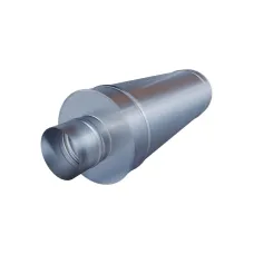 Шумоглушитель MDG D125 L0,6м оцинк.сталь ERA PRO