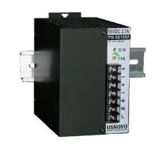 Промышленный блок питания. DC55V, 2,7A (150W). Диапазон входных напряжений AC100-240V. КПД 83%. Регулировка выходного напряжения в диапазоне 50-60V. Защита о
