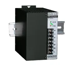 Промышленный блок питания. DC55V, 4,4A (240W). Диапазон входных напряжений AC100-240V. КПД 83%. Регулировка выходного напряжения в диапазоне 50-60V. Защита о