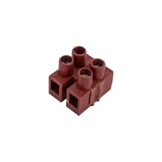Клемник Фибергласс, 2р, 150 град., 450V, 24А, 2,5мм.кв. (р)