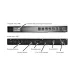 Источник бесперебойного питания Intelligent II 800RM1U.  Высота 1U, Rack Mount, line-interactive, 800 Ва/500Вт, фаза 1/1,  4 шт. IEC320 - С13, RS-232, слот для SNMP-карт