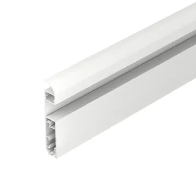 Профиль PLINTUS-H80-2000 WHITE (Алюминий)