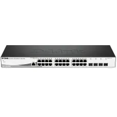 Коммутатор управляемый L2 28 порта RJ45/SFP 10 100 1000 Мб/с