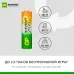 Аккумуляторы перезаряжаемые GP ReEnergy 210AAHC АА+75AAAHC AAA, емкости 2000 и 750 мАч - 8 шт. в промо-упаковке 4+4