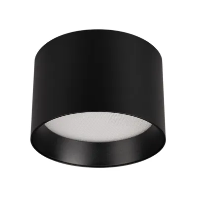 Светильник светодиодный SP-BISCOTTO-R120-12W Warm3300-MIX (BK, 80 deg, 230V) (ARL, IP54 металл, 5 лет)