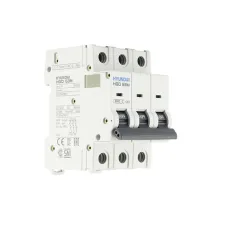 Выключатель автоматический HGD63-M 3PMCS0000C 00063 3 полюса, 63А, ток  6kA, хар-ка C
