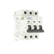 Выключатель автоматический HGD63-M 3PMBS0000C 00063 3 полюса, 63А, ток  6kA, хар-ка B (STANDARD)