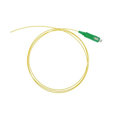 Шнур ШОС-SM/0.9 мм-SC/APC-p/t -1.0 м HS Желтый