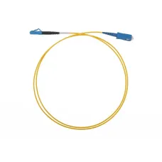 Патч-корд оптический ШОС-SM/2.0мм-LC/UPS-LC/UPS-1.0м Желтый