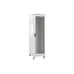 Шкаф телекоммуникационный напольный 42U 600x800 ШТ-НП-42U-600-800-П, передняя дверь перфорированная