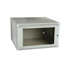 Шкаф телекоммуникационный настенный разборный 9U 600x550 ШТ-НСр-9U-600-550-С дверь стекло