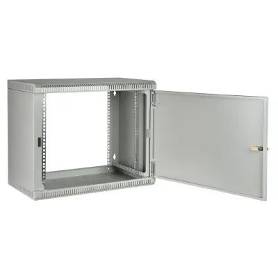 Шкаф телекоммуникационный настенный разборный 15U 600x550 ШТ-НСр-15U-600-550-М дверь металл
