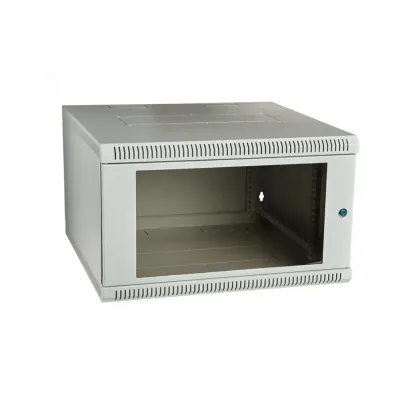 Шкаф телекоммуникационный настенный разборный 18U 600x650 ШТ-НСр-18U-600-650-С дверь стекло