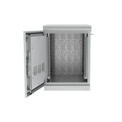 Шкаф климатический телекоммуникационный напольный 18U 600x800 ШКТ-НП-18U-600-800