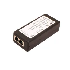 PoE-инжектор.  Поддержка стандарта IEEE 802.3 af/at. Мощность PoE  - до 30W. Gigabit Ethernet. Порты вх. - RJ45(GE, 10/100/1000 Base-T), вых. - RJ45(PoE, IEEE 802.3af/at). Размеры 166 x 88 x 51 мм. Р