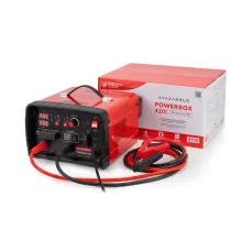 Инверторное пуско-зарядное устройство PowerBox 420i, таймер, цветная коробка