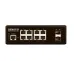 Промышленный управляемый (L2+) коммутатор Gigabit Ethernet на 8 GE Rj45 + 2 GE SFP порта SW-70802/IL