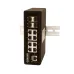 Промышленный управляемый (L2+) коммутатор Gigabit Ethernet на 8 GE Rj45 + 4 GE SFP порта SW-70804/IL