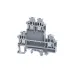 Клемма 2х-ярусная винтовая 4 кв.мм без перемычки OptiClip CDL-4-2L-I-BU-синий