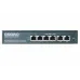 Коммутатор неуправляемый 6 портов RJ4510 100 Мб/с PoE 80Вт
