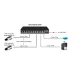Коммутатор неуправляемый 8 портов RJ4510 100 Мб/с PoE 120Вт