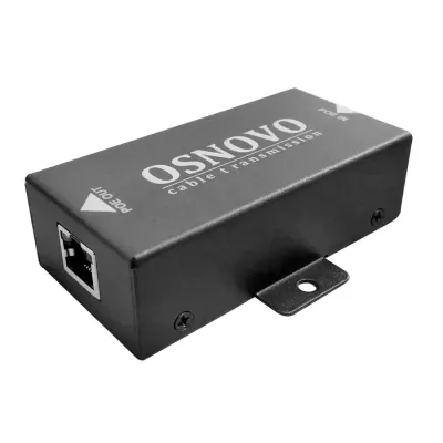 E-PoE/1 PoE удлинитель 10M/100M Fast Ethernet на 1 порт. Позволяет увеличить расстояние передачи данных + питание на 100м. Возможно каскадное подключение до 