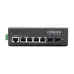 Промышленный управляемый (L2+) PoE коммутатор Gigabit Ethernet на 6 портов SW-80402/IL