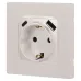 Розетка ЭРА Серия 12 12-4108-15 2P+E 16A-250В со шторками с USB type-A+C 5В-3А перламутр