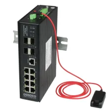 Коммутатор управляемый промышленный серии L2+ HiPoE коммутатор Gigabit Ethernet SW-80804/ILS(port 90W,300W)