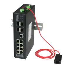 Коммутатор управляемый промышленный серии L2+ Ultra PoE коммутатор Gigabit Ethernet SW-80804/ILS(port 90W,720W)
