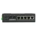 Промышленный управляемый (L2+) коммутатор Gigabit Ethernet на 4GE RJ45 + 2 GE SFP порта с функцией мониторинга температуры/ влажности/ напряжения SW-70402/ILS