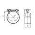 SR 32-35/W1 ROBUST Хомут силовой