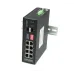 SW-80802/I(Port 90W, 300W) Промышленный HiPoE коммутатор Gigabit Ethernet на 8GE PoE + 2 GE SFP порта. Порты: 1 x GE (10/100/1000Base-T) с PoE BT (до 90W) + 7 x GE (10/100/1000Base-T) с PoE (до 30W) + 2 x GE SFP (10