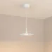 Светильник SP-FIORE-R250-8W Warm3000 (WH, 120 deg, 230V) (IP20 металл, 3 года)