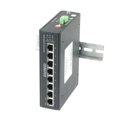 Промышленный коммутатор Gigabit Ethernet на 8GE RJ45 портов SW-70800-I