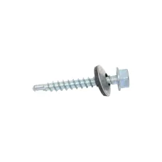 Саморезы кровельные 4,8х35 оцинк с буром (5 кг) - коробка Tech-Krep 140557